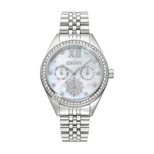 DKNY montre à quartz multifonction avec étanchéité 5 ATM haut de gamme