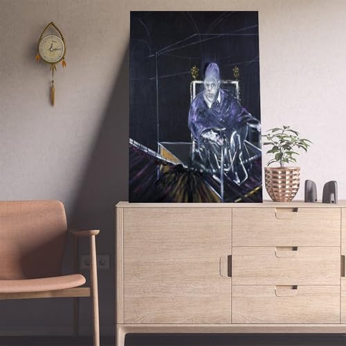 Francis Bacon impression sur toile décoration murale salon 30x45cm - 4