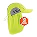 Ergodyne Chill Its 6650 Baseball Cap, Hat with Neck Shade, Sweat Wicking, High Visibility ,UPF 50+ protection, Lime
