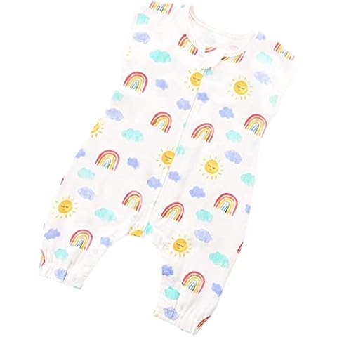 TADO MUSLIN 100% Organic Cotton Toddler Sleep Sack 0-12M Wearable Blanket with Legs, Baby Sleeping Bag for Big Kids Cover