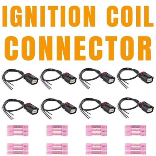 Connecteurs de bobine d'allumage étanches 9U2Z14S411EA haute tension - 2