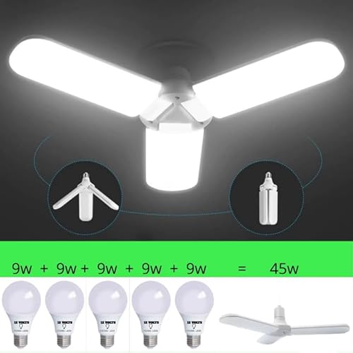 Luminária Lâmpada Led Pétala 45w Luz Potente Cor Branco Econômica Bivolt