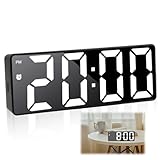 Réglage rapide de l’heure d’été (DST): Reveil digital passez facilement de l’heure standard à l’heure avancée grâce à la fonction DST intégrée. Un simple clic permet d’ajuster l’heure selon la saison, garantissant une gestion efficace et précise du temps toute l’année.