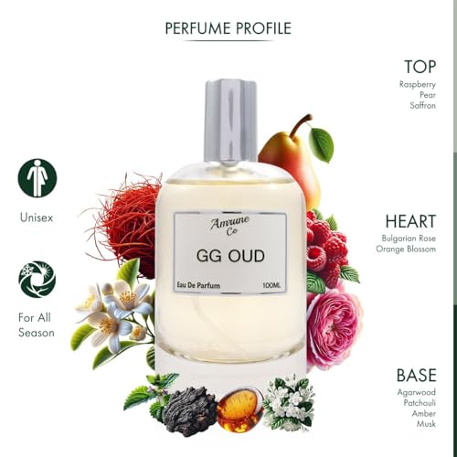 Image of GG Oud | Luxury Women Eau De Parfum | Rose Oud Musky | Perfume Spray for Woman | Strong & Long Lasting Fragrance | Luxury Gift for Her | 100 ml