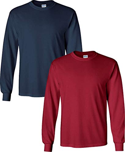 Image of Gildan Men's Ultra Cotton Long Sleeve T-shirt, Style G2400