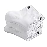 PUMA mixto Puma - Calcetines deportivos 3p Quarter Plain, blancos, 39-42