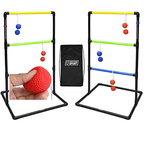 DOCTOR SPORT Leitergolf Doppel Spiel - 2X Wurfspiel Komplett -