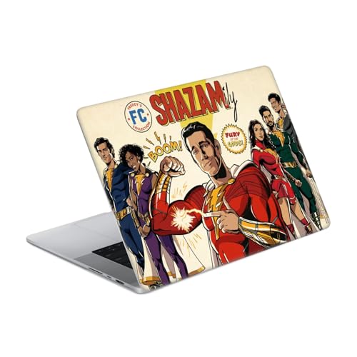 Protégez votre MacBook Pro 16 A2485 des rayures de sac avec ce skin vinyle Shazam résistant