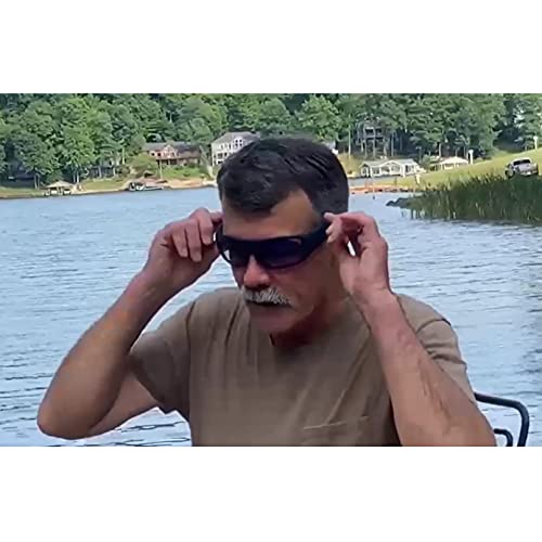 Oho Audio Transitional Glasses,Voice Control And Open Ear Style Listen Music And Calls With Volume Up And Down,Bluetooth 5.0 And Ip44 Waterproof Feature #TOP3