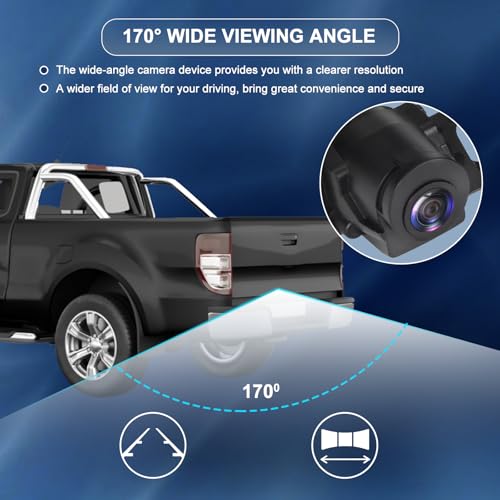 Image of Rear View Backup Camera Replacement for Ford F250 / F350 / F450 Super Duty 2008-2012 Back Up Camera Replaces# ‎9C3Z-19G490-E, 9C3Z-19G490-A