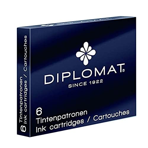 Diplomat Cartucce d'inchiostro - Confezione da 6