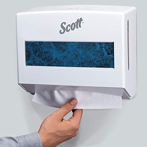 Image of Scott Professional Scottfold Folded Paper Towel Dispenser, White (09214)