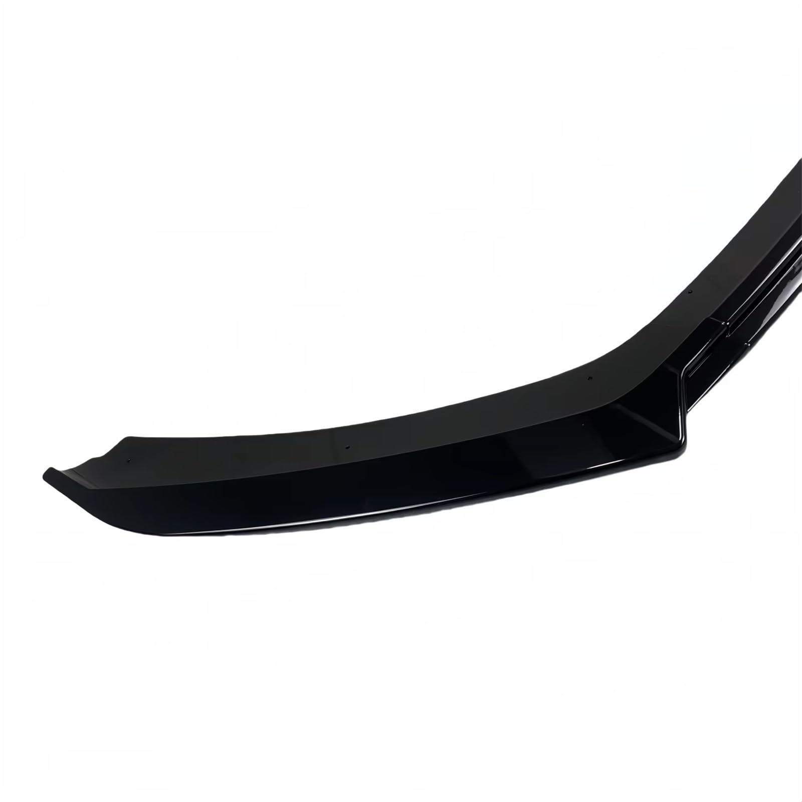 Parachoques Delantero Coche Spoiler Difusor Divisor Labios Parachoques Delantero Color Negro Brillante 3 Piezas para Seat para Leon 5F MK3 F-R 13-16 Pre-Facelift Kit lip(Gloss Black)