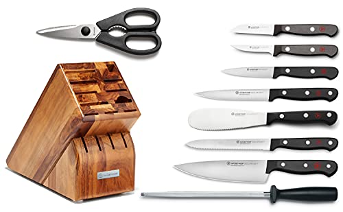 WÜSTHOF Gourmet 10-Piece Knife Block Set - Thumbnail 2