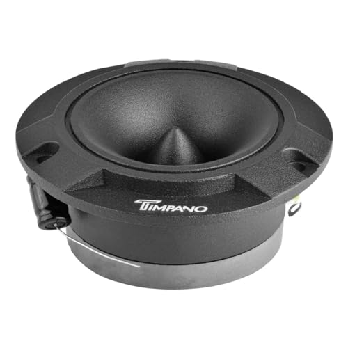 image for Timpano TPT-ST2 Black Slim Super Tweeter, 600 Watts 4 Ohm, 105 dB, 1 i