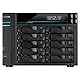 Asustor Lockerstor 10 AS6510T Netzwerkspeicher Gehäuse Quad Core 2.1GHz 8GB DDR4 RAM M.2 NVMe SSD Cache