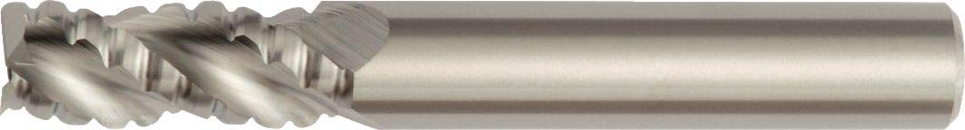 WIDIA Hanita 4A0R19007 4A0R HP Aluminum End Mill, 0.04" Chamfer, 0.75" Cutting Dia, Carbide, Uncoated, RH Cut, Weldon Shank, 0.75" Shank Dia, 3-Flute