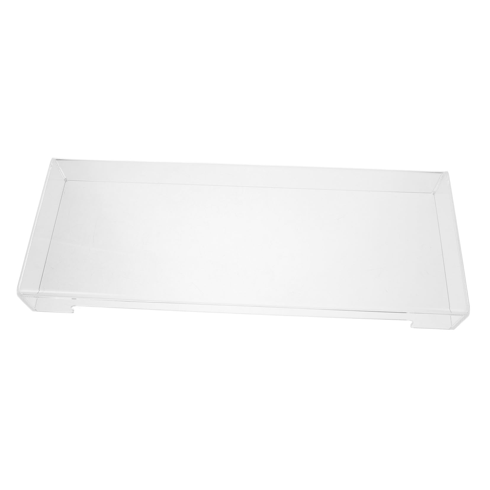 Transparente Tastaturhülle aus Acryl für Keyboard, Passgenau | Einfache Montage, für Büro und Zuhause, 1 Stück, Klarer Schutz, Zubehör