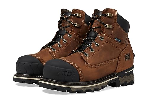 Image of Timberland PRO Boondock 6 inch Composite Safety Toe Waterproof Brown 10 C (M)