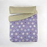 BAILARINA - Funda nórdica Tania. Cama 150 cm. Morado