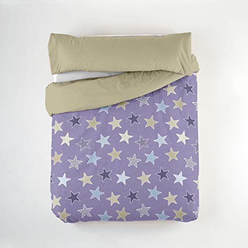 BAILARINA - Funda nórdica Tania. Cama 90 cm. Morado