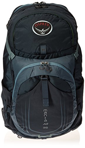 Osprey Packs Manta AG 36 Hydration Pack, Fossil Grey, Medium/Large
