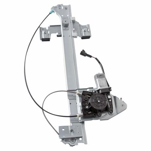 Image of TRQ Power Window Regulator w /Motor Rear Right Passenger Side for Saab Buick Chevy