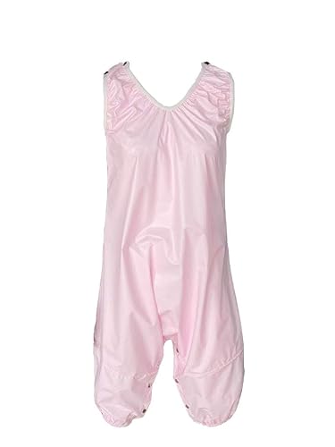 Haian Custom PVC ABDL Unisex Snap Through Crotch Romper Diaper-Friendly