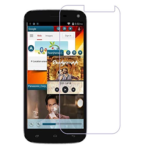 DIGI DECOR's 9H Nano+ Impossible Tech Protection Temper Proof Shutter Proof Flexible Screen protector made with Anti Shattered Film for Panasonic Eluga Prim (1 9H Impossible Screen Protector)