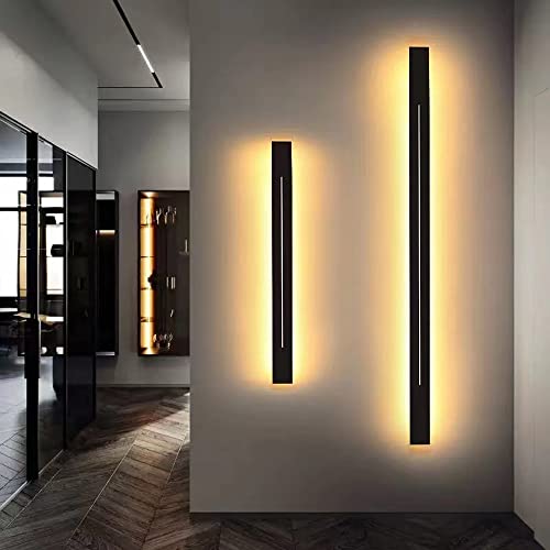 ALLUCK LED uPbgCg EH[Cg Ǌ| փCg |[`Cg Ɩ  k Ǌ|Cg rO[Axbh[ALAKi̐ɓKĂ (ubN, 23.5" (60 cm) - )