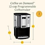 Cuisinart Coffee Maker, 12 Cup Programmable Drip, DCC-3000P1, Black