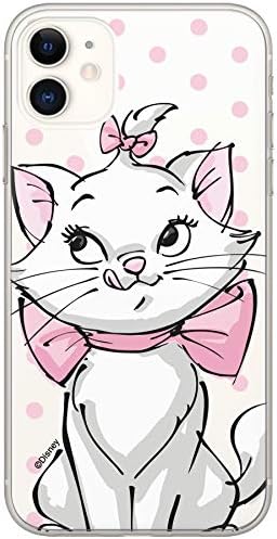 ERT Disney Aristocats Marie Phone Case Designed for iPhone 11 - Transparent