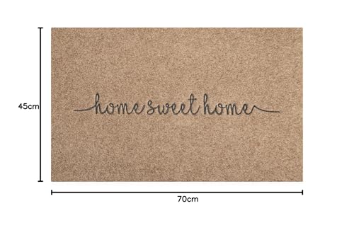 Lzuso Door Mat Home Sweet Home Welcome Mats Outdoor and Indoor Durable Low Profile Non Slip Front Welcome Mat for Home Entrance Outside Entry - Image 3