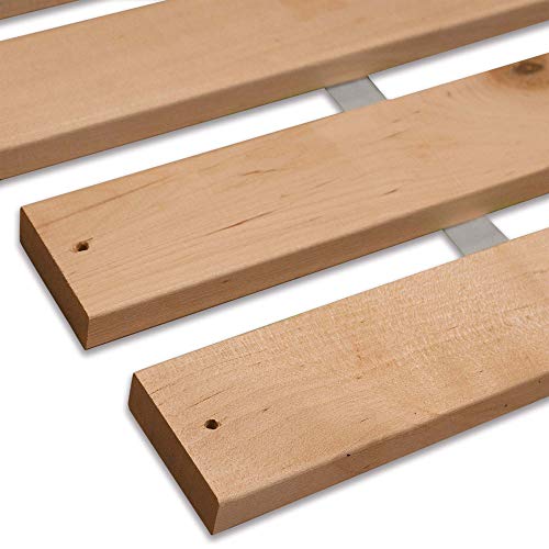 Rollrost Betten-ABC Premium aus Erlenholz mit 23 Leisten 90 x 200 cm