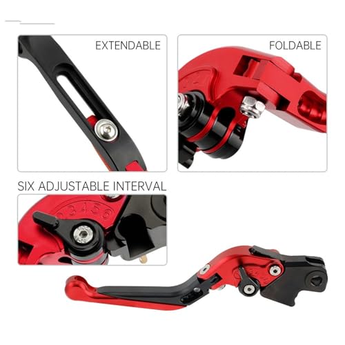 Maneta embrague freno para MT09 y MT07 manetas regulables negras para moto Tracer 900 3