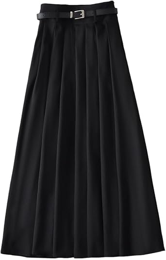 Women Fairycore Aesthetics Skirts Y2K Coquette Maxi Skirts Cottagecore Indie A Line Skirt Summer Pleated Skirts
