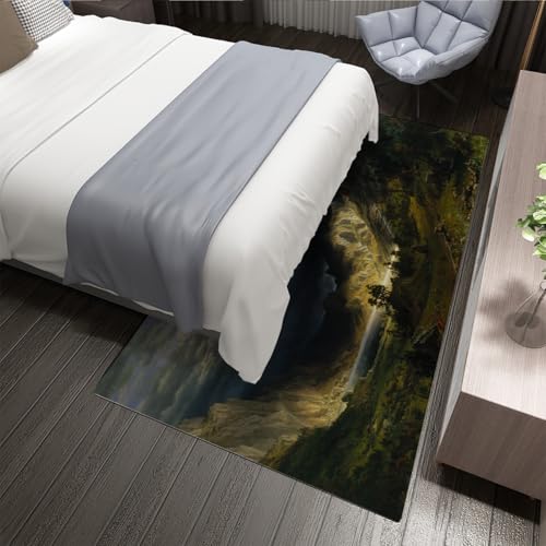 Tapis de salon doux Fantasy Cloud pour descente de lit cocooning