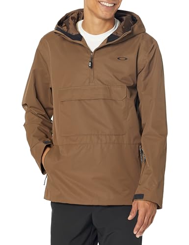 Image of Oakley Men's Divisional Recycled Shell Anorak Jacket