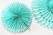 Benvo Party Hanging Fans Peach Cream Tissue Paper Fan Party Decorations for Birthday Bridal Showers Baby Showers Graduation Events Wedding Party Accessories, Set of 8