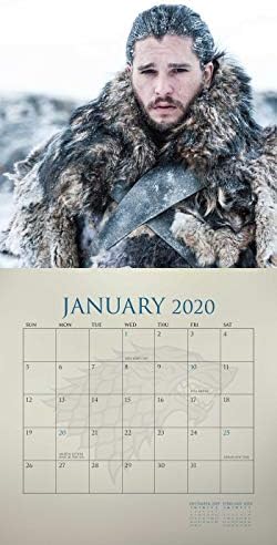 Game of Thrones 2019-2020 17-Month Wall Calendar