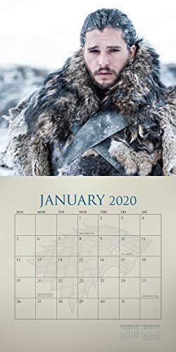 Game of Thrones 2019-2020 17-Month Wall Calendar