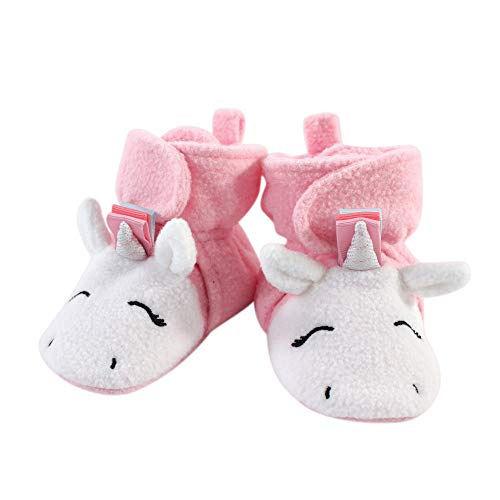 Image of Hudson Baby Unisex-Baby Cozy Fleece BootiesSlipper Sock