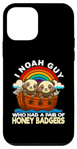 I Noah Guy Who Had A Pair of Honey Badgers �m�A�̔��M �M�� �X�}�z�P�[�X iPhone 12 mini �p