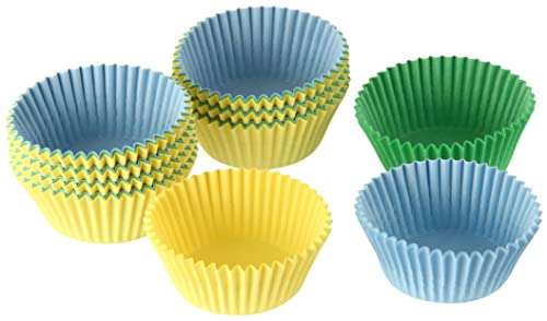 Dr. Oetker Papier-Backförmchen, Bunte Muffinförmchen aus Papier, Förmchen für Cupcakes, Muffins und Pudding - hitzebeständig bis 220°C (Menge: 150 Stück)