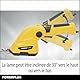 Powerplus Heckenschere POWXG2033 leichte Gartenschere elektrisch mit Li-Ionen Akku – 2 in 1 Garten Tool als Rasenschere, Trimmer und Strauchschere für Hecken, Sträucher & Pflanzen im Garten