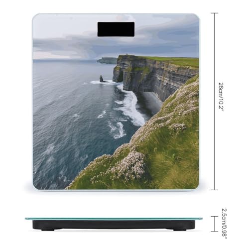 Báscula Digital VTCTOASY con Plataforma de Vidrio Templado miniatura 2