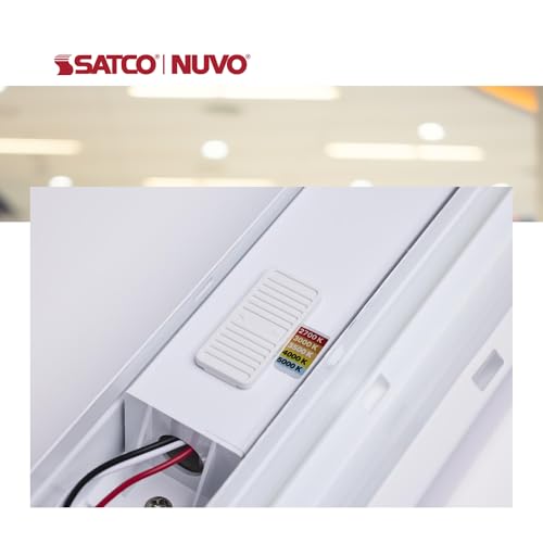 Tira LED lineal Satco 4 pies, selección CCT 2700K-5000K miniatura 5