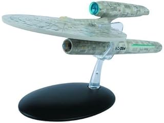 Star Trek Starships 2009 Movie USS Kelvin Die-cast Vehicle with Magazine