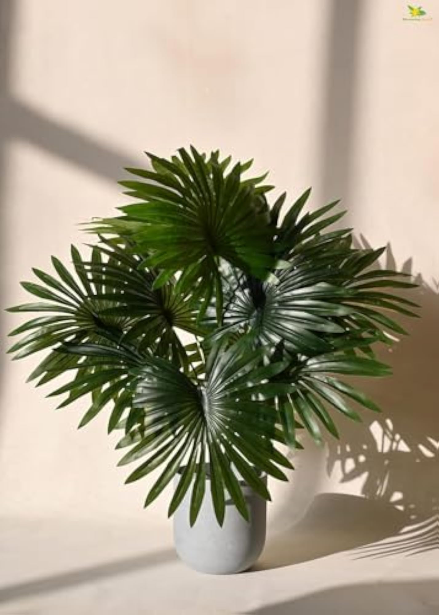 Artificial Palm Plant for Decor, 12 Leaves