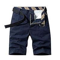 Algopix Similar Product 19 - Mens Modern Stretch Zipper Cargo Short
